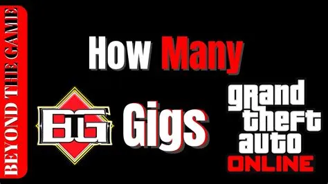 How many gigabytes is gta 1