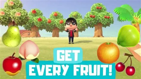 What is the most wanted fruit in animal crossing