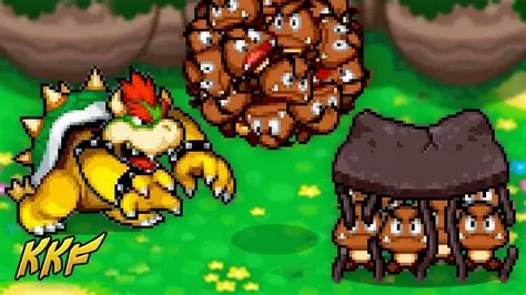 Why does bowser turn into a goomba