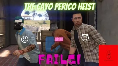 Can you fail perico heist