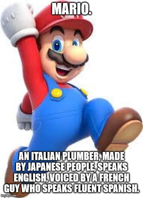 Who speaks as mario