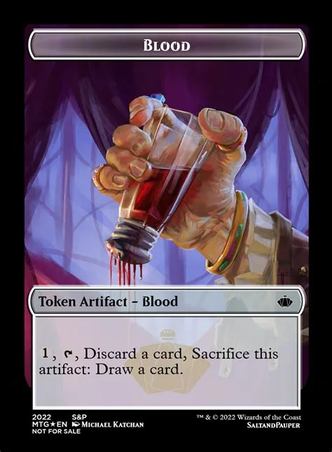 Is blood token an artifact