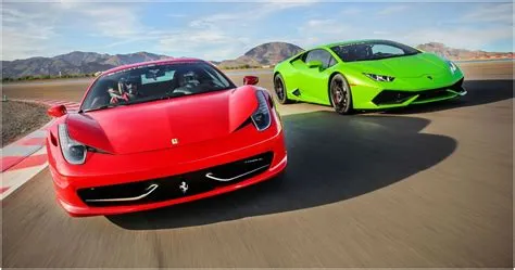 Which is faster lamborghini or ferrari