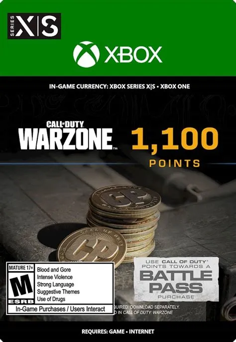 Do xbox cod points work on pc