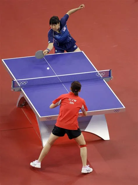 What is unique about table tennis among all sports