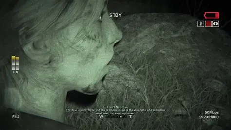 How is she pregnant in outlast 2