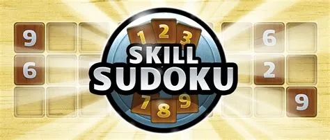 What skill does sudoku teach