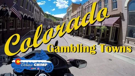 What is the old gambling town in colorado