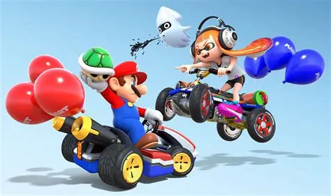 Does mario kart have co-op