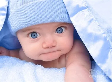 What is a blue baby when born