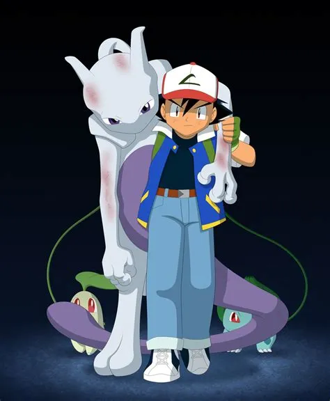 Does ash has mewtwo