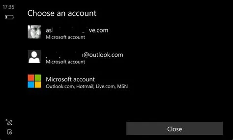 Can you have multiple microsoft accounts