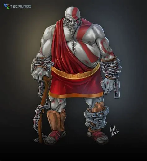 Is older kratos weaker than younger kratos