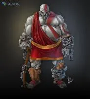 Is older kratos weaker than younger kratos?