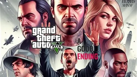 How do you get the good ending in gta 5