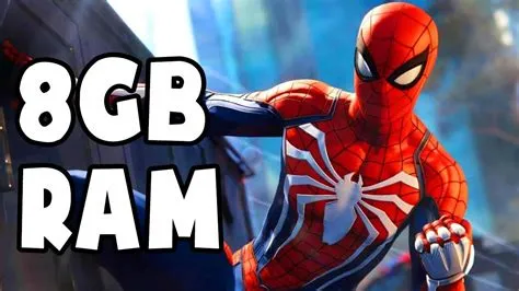 Is 8gb ram enough for spider-man remastered