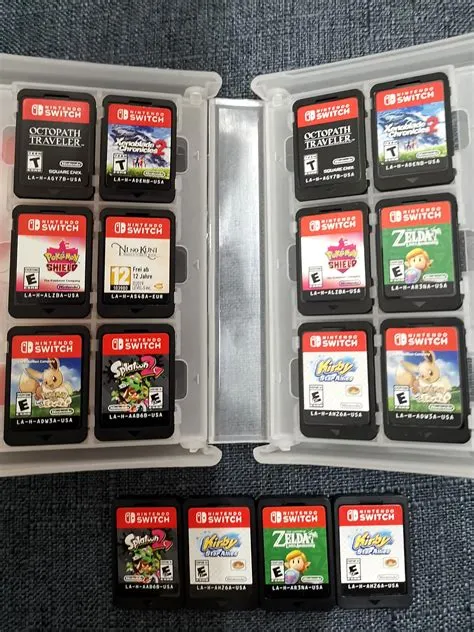 Can you use game cartridges on switch