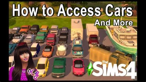 Are cars coming to sims 4