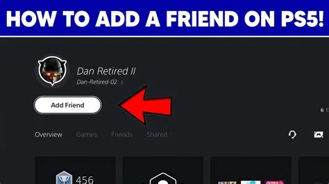 Why cant i add ps4 friends on ps5