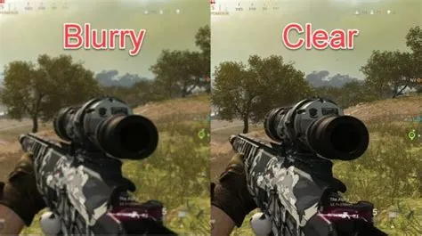 How do you make cod less blurry