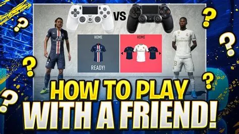 How to play fifa 21 online with 4 friends