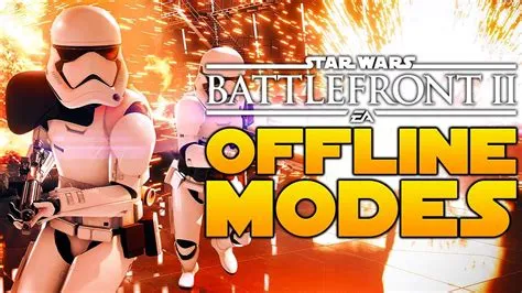 How many players can play battlefront 2 offline