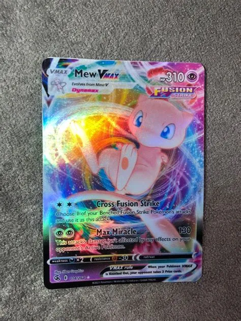 Is mew vmax rare