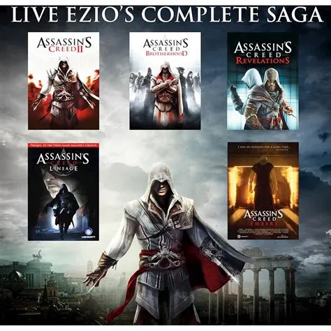 Is the ezio collection the first 3 games