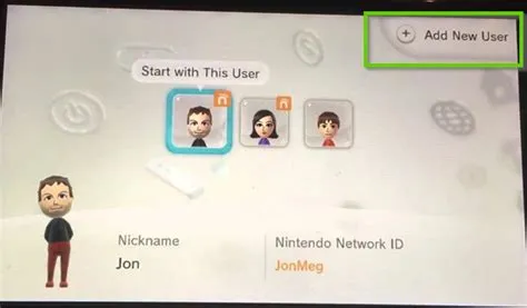 How many profiles can you have on wii u