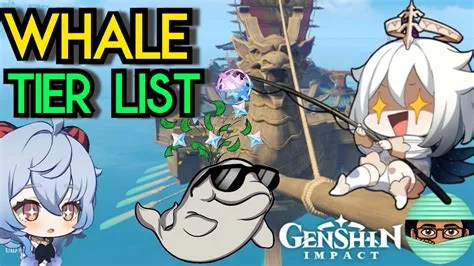 How much do genshin whales spend