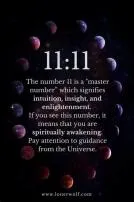 Is 1111 good luck?