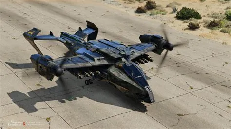 What jet has vtol in gta