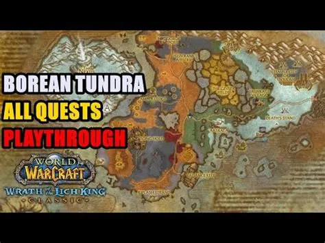 How do i start quests in borean tundra