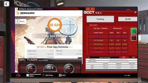 Does ram affect 3dmark score in pc building simulator