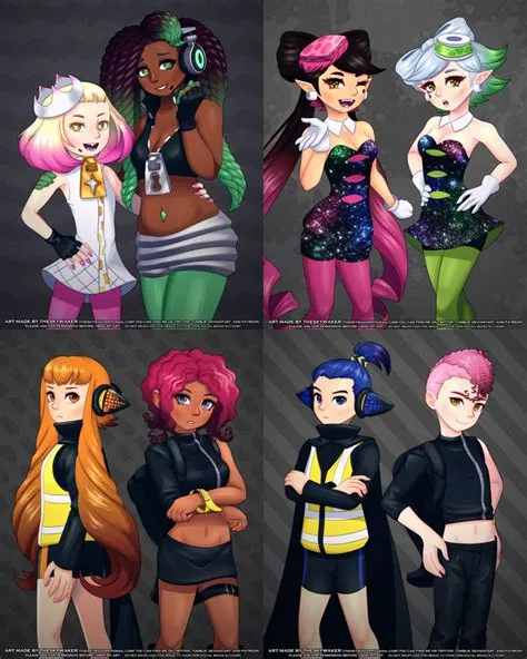 Are humans in splatoon