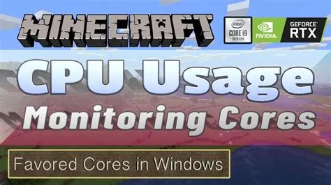 Does minecraft use 1 cpu core