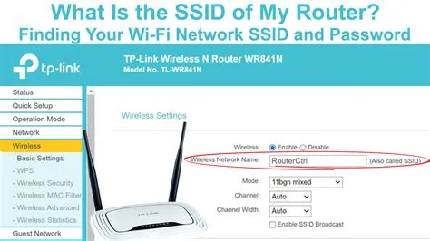 Is the ssid the wi-fi name