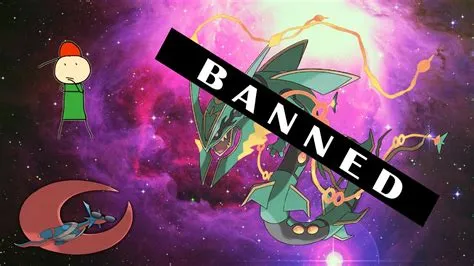 Why is mega rayquaza banned