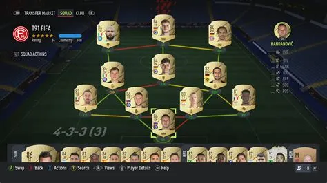 Does changing formation in game affect chemistry fifa 22