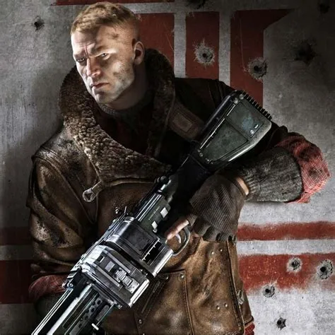 What rank is blazkowicz wolfenstein