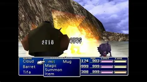 Who has the strongest limit break ff7