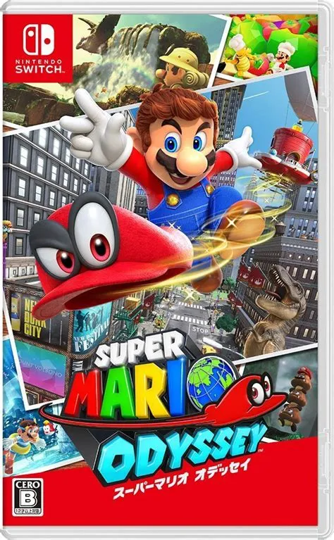 What is the age rating for mario odyssey