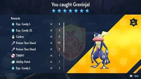 How do you get greninja in pokémon scarlet