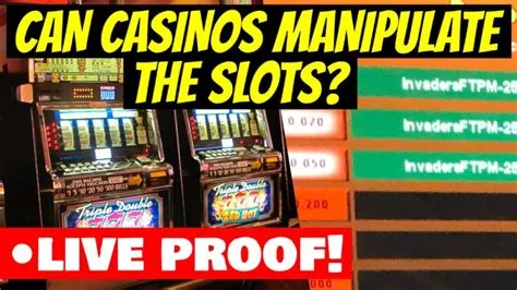 Do casinos tighten their slots