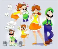 Does luigi and daisy have a daughter?