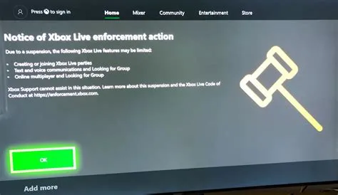 How is my xbox account suspended