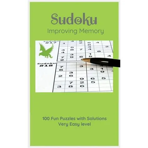 Does sudoku help memory