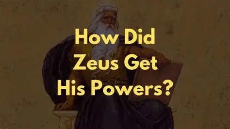 Could zeus fly