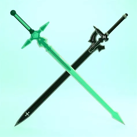 What are kiritos two swords called