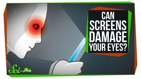 Do screens damage your eyes